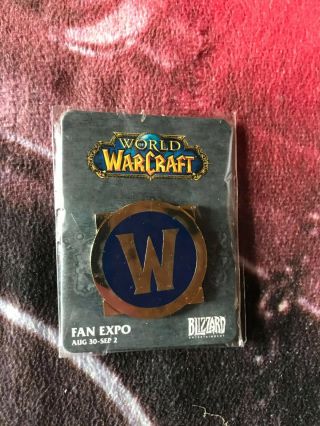 World Of Warcraft Collectors Pin From Fan Expo