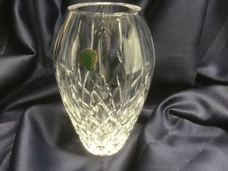 Waterford Crystal Lismore 7” Flower Vase With Tag