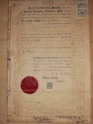 Straits Settlements document Singapore Hong Kong Malay Statesrevenues 1919 2
