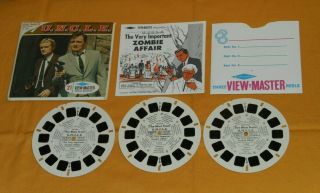 vintage THE MAN FROM U.  N.  C.  L.  E.  uncle VIEW - MASTER REELS packet with booklet 2