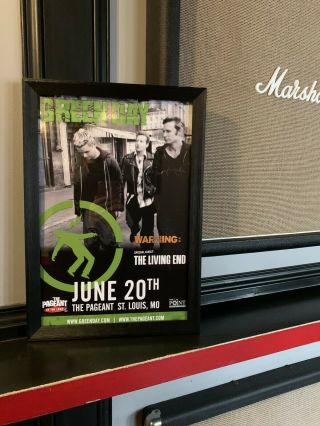 Rare Green Day Poster - The Pageant 20th Anniversary Print