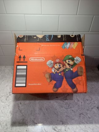 Rare Nintendo Switch Mario Bros 8 - Bit Amazon Promotional Box
