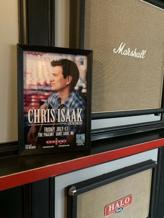 Rare Chris Isaak Poster - The Pageant 20th Anniversary Print