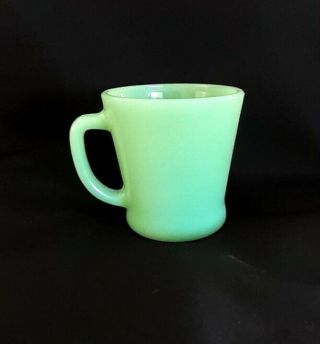 Vintage FIre King Jadeite Coffee Mug Cup D - Handle - Anchor Hocking 2