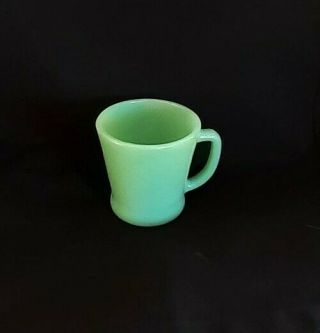 Vintage FIre King Jadeite Coffee Mug Cup D - Handle - Anchor Hocking 3