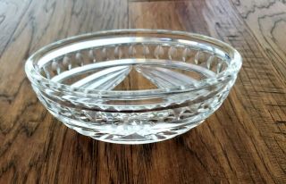Waterford Crystal Overture Oval 5 Inch Bowl Candy Dish