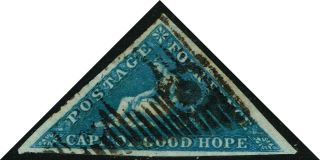 Sg 4a Cape Of Good Hope 1853 - 4d Blue -