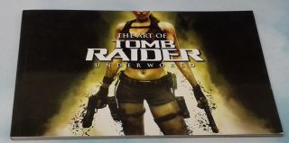 2008 The Art Of Tomb Raider Underworld Warner Brothers Paperback