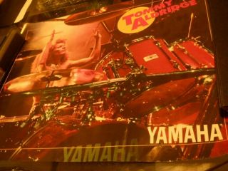Tommy Aldridge Yamaha Drum Poster