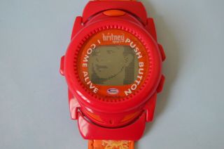 2000 Britney Spears C Watch Dancing Graphic Video Flower Band (no Sound) Collect