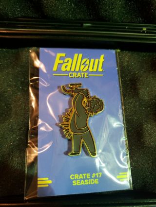 Fallout ‘seaside Rare Pin Crate 17 Seaside Theme Lootcrate Gaming Exclusive