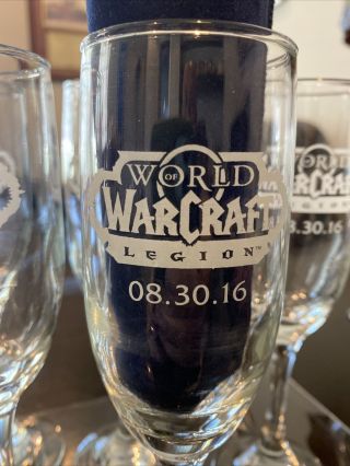 Blizzard Employee Only Gift: Legion - 08/30/16 - Release Party Champagne Flute