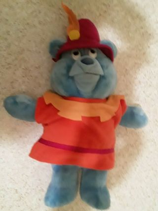 Disney Gummi Bears Tummi Plush Stuffed Doll 1985 Fisher Price 80s Afternoon 16 "