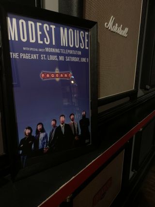 Rare Modest Mouse Poster - The Pageant 20th Anniversary Print