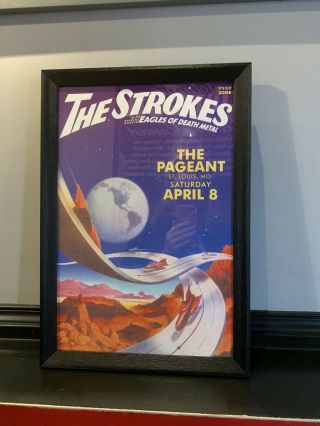 Rare The Strokes Poster - The Pageant 20th Anniversary Print