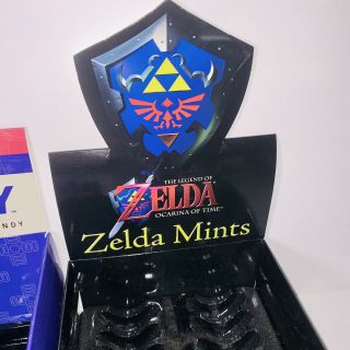 Nintendo Gameboy - Zelda Power Mints Display Box Only NES Controller Tins No Candy 3