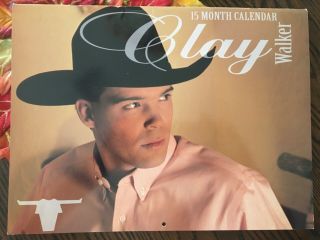 Clay Walker 15 Month Calendar (
