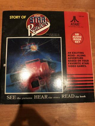 Story Of Atari Star Raiders Book With Record