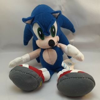 Sega Sonic The Hedgehog 9 " Plush Figure 2004 Toy Network Doll Rare