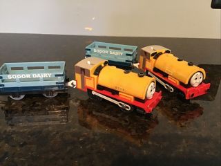 Thomas The Train Trackmaster Motorized - Bill And Ben Engines 2006 Hit Toy Co.