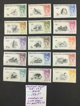 Momen: Falkland Islands Stamps Og Vlh Lot 5377