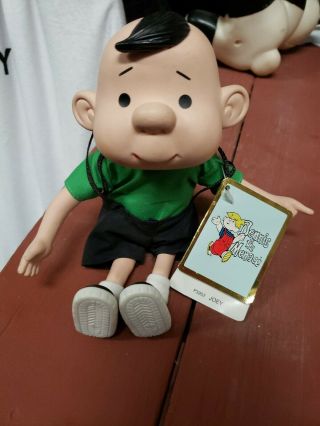 8 " Joey From Dennis The Menace Boy Doll With Tags Presents Hank Ketcham 