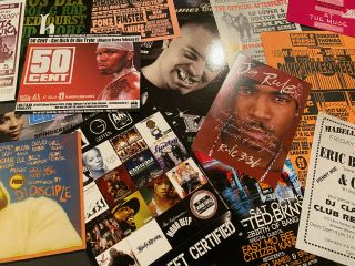 22 Classic 1990s 2000s Hip Hop Party Flyers & Record Promos - NYC Nightclubs 3