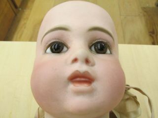 Vintage BRU Jne 9 French 25 or 26 Inch Bisque Head Doll 1866 - 1899 2