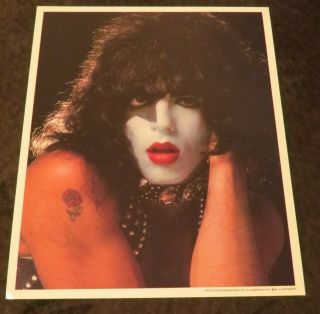Kiss Army Kit - Paul Stanley Authentic 8x10 Photo 1978 Aucoin