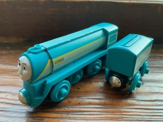 Connor With Tender,  Thomas And Friends Wooden Railway,  Great