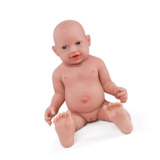 Vollence 23 Inch Full Silicone Baby Doll That Look Real,  Similar Full Weighted.