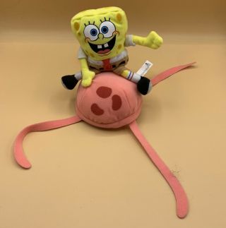 Spongebob Squarepants Riding Jellyfish Plush - 2004