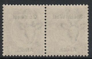 South West Africa 1923 - 26 1/3 Pale Violet SG 23 - MNH 2