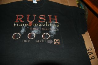 Rush Time Machine T - Shirt Xl