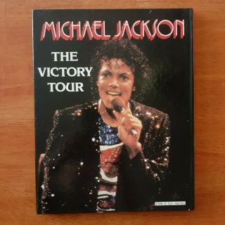 Michael Jackson The Victory Tour By David Levenson Book 1984 Hardback 2