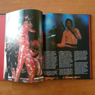 Michael Jackson The Victory Tour By David Levenson Book 1984 Hardback 3