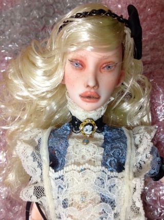 Chimera Ooak Freehand Painted Art Doll Recast Alice In Wonderland Popovy Sisters