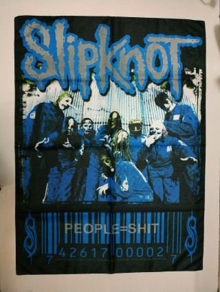 Vintage Slipknot 2001 Textile Poster Flag
