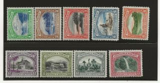 Trinidad And Tobago 1935 Sg.  230 - 8 Mh Set Of 9