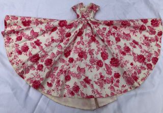 Camellia Floor Length Cissy Doll Dress No Cape Madame Alexander 1958 Tagged NR 6