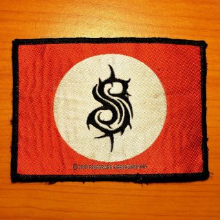 Slipknot 2001 Iowa Official Vintage Patch Nu Metal Extremely Rare Blue Grape