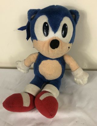 1993 Sonic The Hedgehog 12 " Plush Sega Caltoy Vintage Sega Genesis Rare