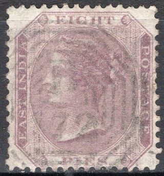 East India 1860/4 Stamp Sc.  19 Cancelled In Singapore 172