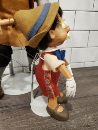 R.  John Wright - Walt Disney - Geppetto & Pinocchio Doll Limited 242 - 1995 EUC 3