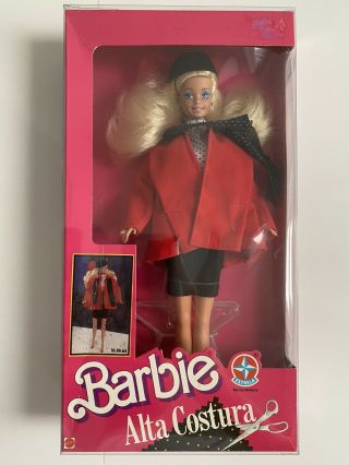 Vintage Estrela Barbie Alta Costura 1990 Nrfb Flawless Extremely Rare