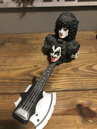 Officially Licensed Kiss Incense Burner Gene Simmons Tongue Axe Guitar