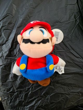 Mario 4 " Flying Plush With Tag Nintendo 64 Collectibles (1997)