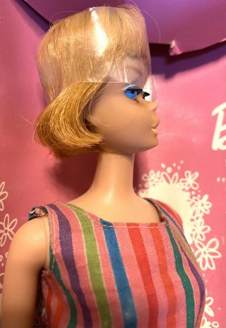 Vintage Barbie Long Hair American Girl Titian Hair Buttercup Lips 4