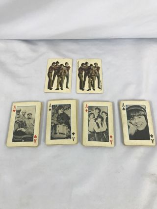 Vintage The Monkees Playing Cards Complete Deck,  1966.  Complete.