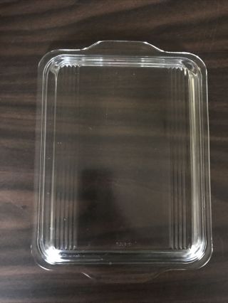 Vintage Pyrex 503 - C Clear Ribbed Refrigerator Dish Lid